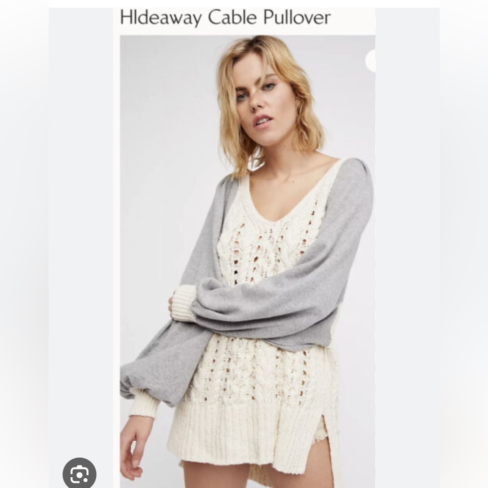 Free People Hideaway Pullover xs/s